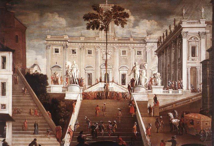 TASSI, Agostino Competition on the Capitoline Hill china oil painting image